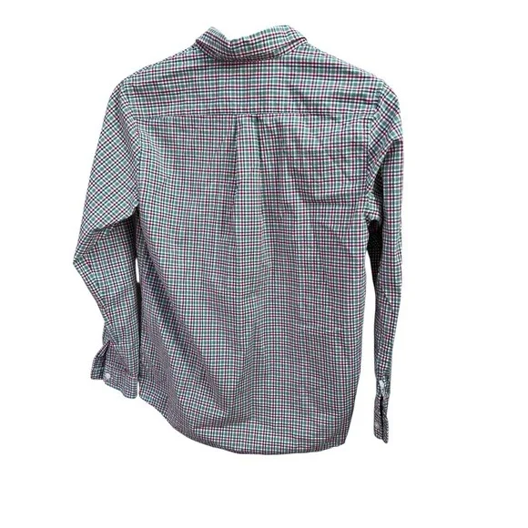 Lot of 3 Vineyard Vines Shirts Boys Large 16 Long Sleeve Whale Shirt Plaid - Picture 10 of 15